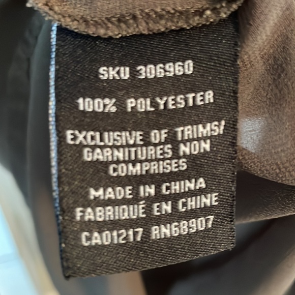 Le Chateau Sheer Khaki Green Blouse, Size M - Picture 8 of 10